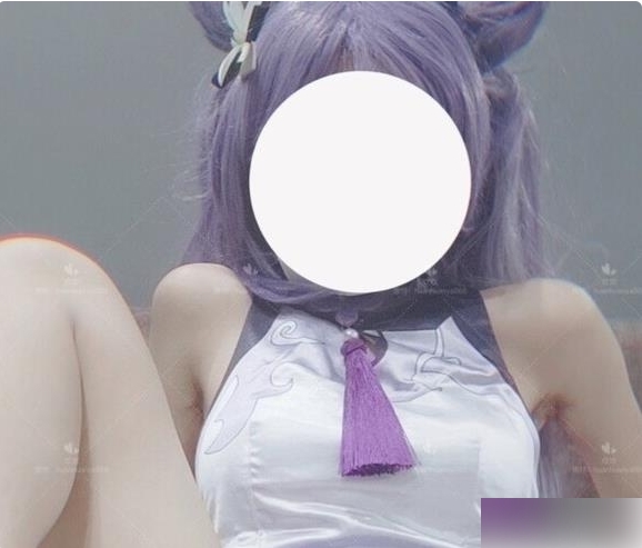 《推特少女欢欢COS原神刻晴作品一部：穿越风雪，与刻晴共舞》