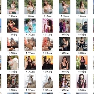 李云迪女徒弟（李元玲）私房照曝光，千娇百媚的清凉泳衣照【nV2.36GB】