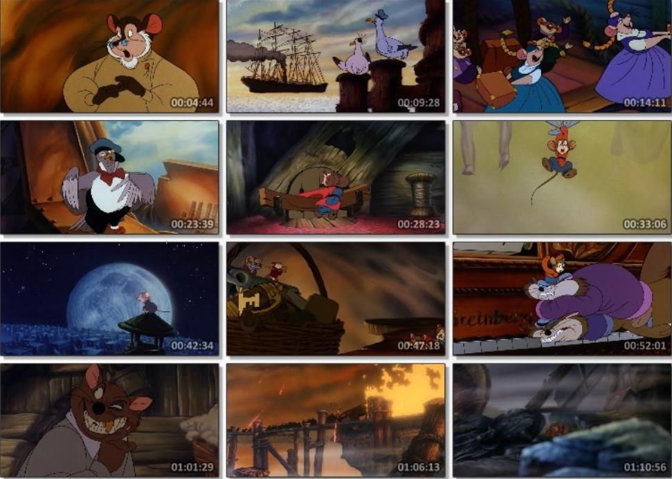 美国动画电影版《老鼠也移民》双语大合集-珍藏推荐