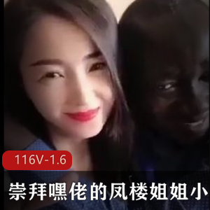 凤楼姐姐小合集：崇拜嘿佬的亚籍小视频-116V-1.6G