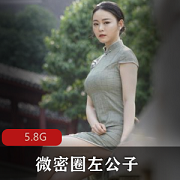 微密圈左公子：抖音视图街拍合集，5.8G视频精选下载