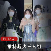 春晚限定舞蹈才艺表演:Miao喵酱、小简、奶糊,时长21分钟,大小1V-1.3G