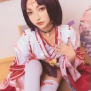 神樂坂真冬cosplay抖音合集3部761M蕾丝鹿角暴击