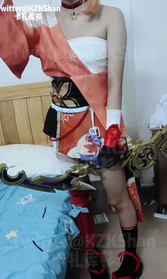 推特卡扎库杉足系列COS优质美足10部19G