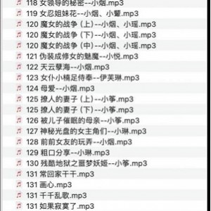 优质资源站步非烟有声小说13季合集92G耳骚宝藏